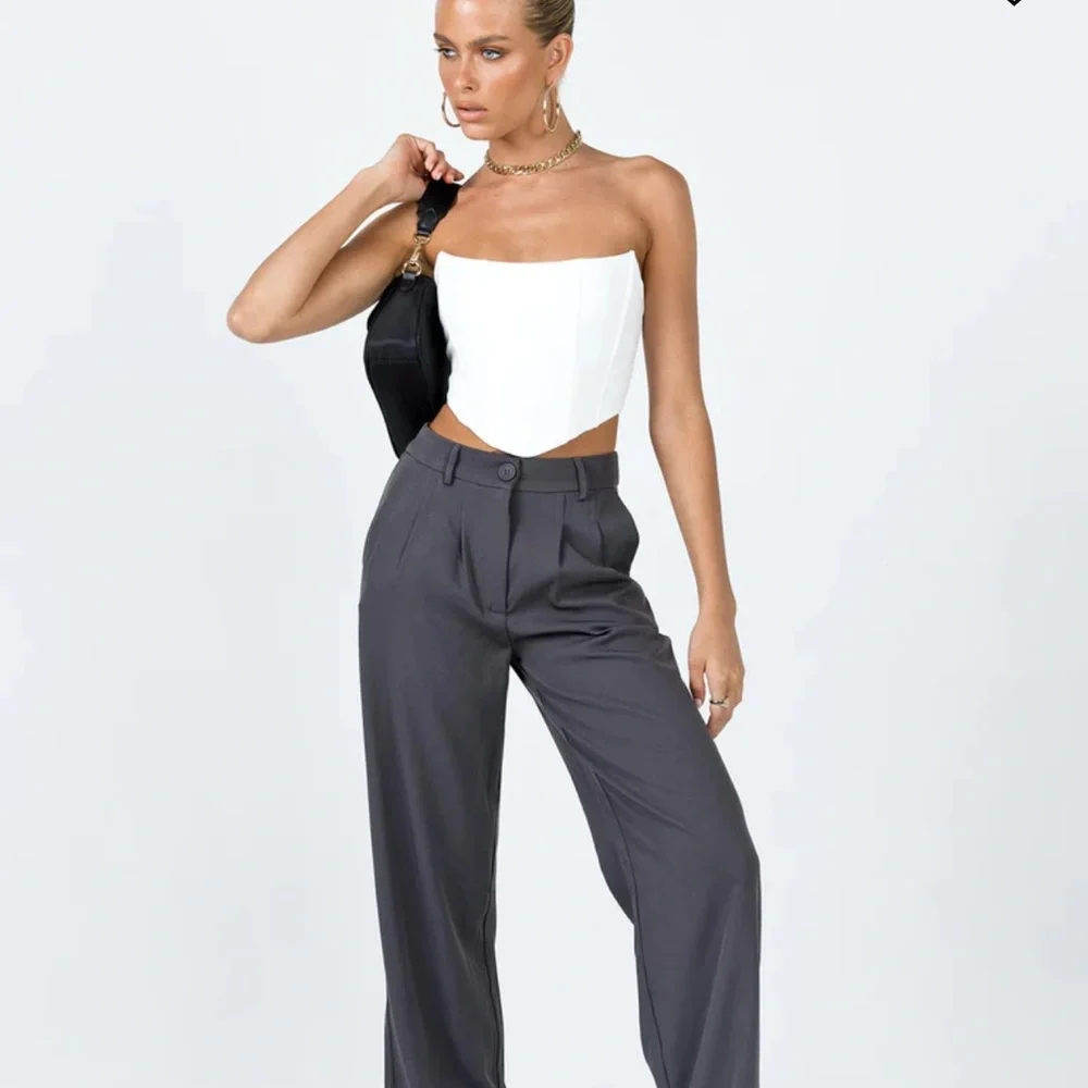 Princess Polly Carlie top white - Picture 3 of 12